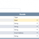 Tabelle Kunden - Übersicht